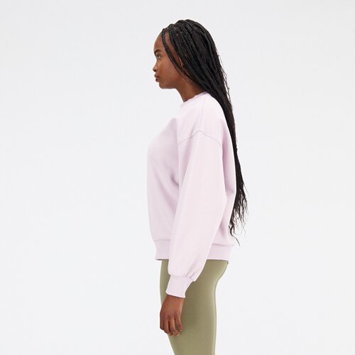 DAMEN KAPUZENSWEAT ESSENTIALS AMERICANA BRUSHED BACK FLEECE CREW