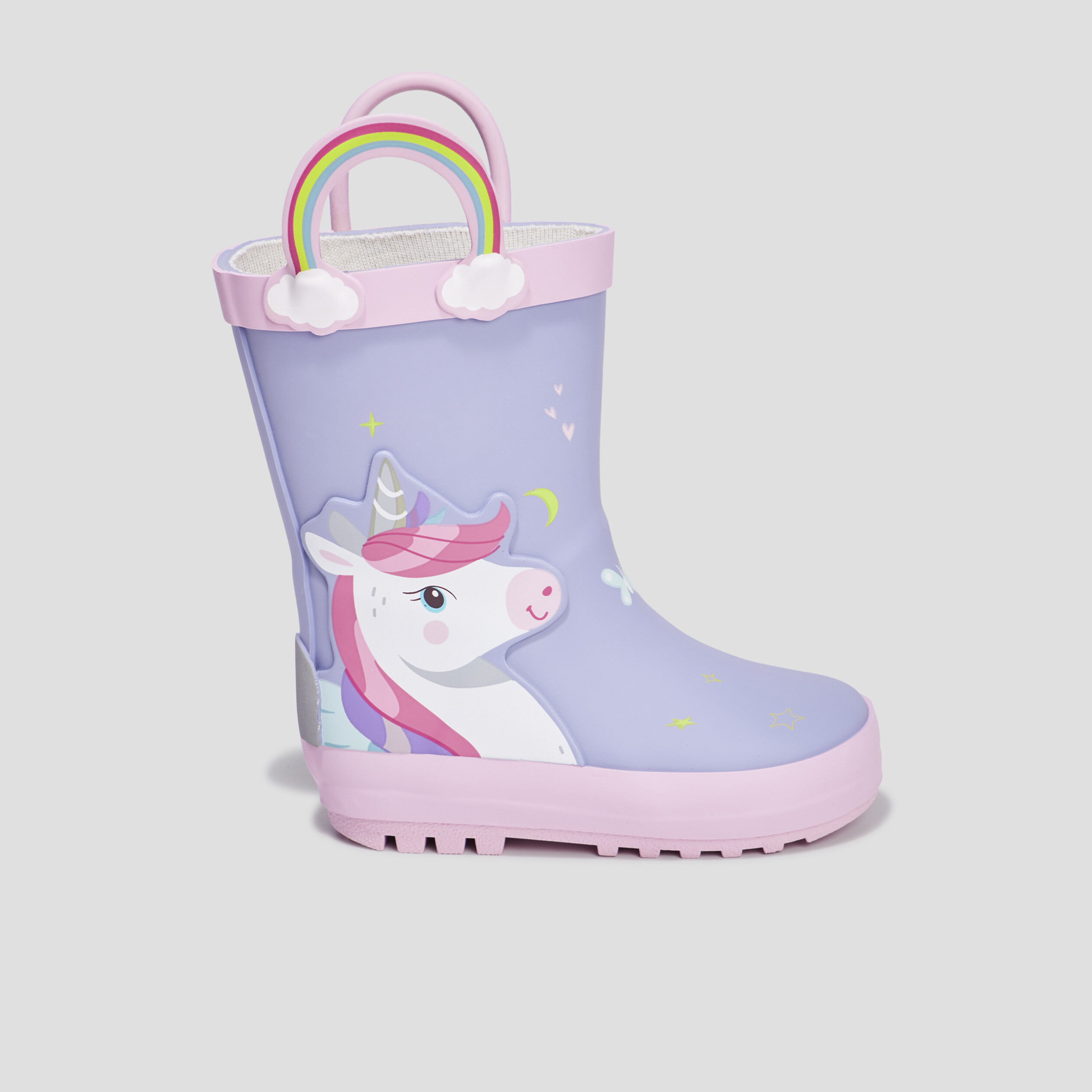 Bottes de pluie multicolore bébé fille | La Halle