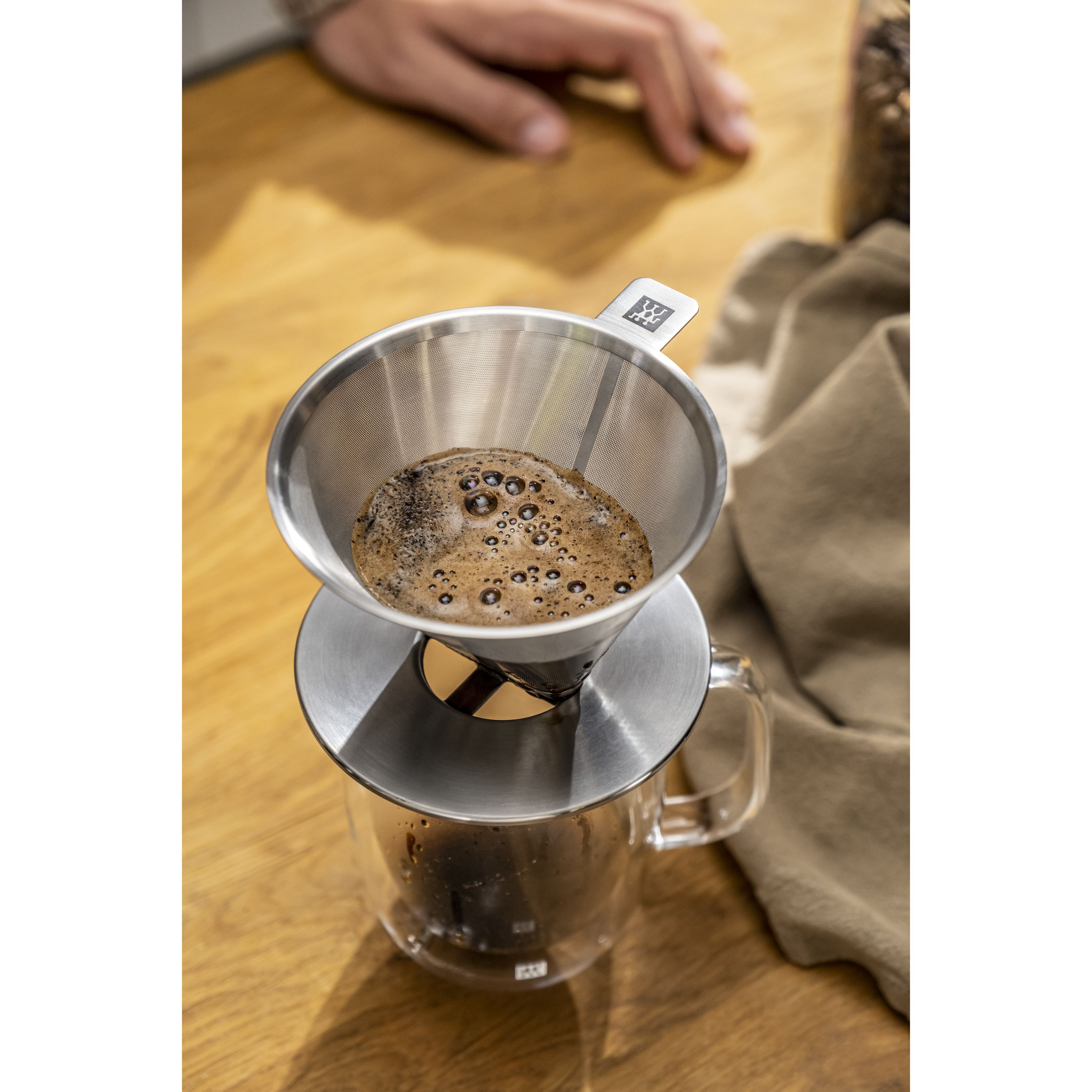 Pour Over Kaffeefilter Set, 2-tlg