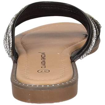 Claudia Ghizzani Pantolette in schwarz