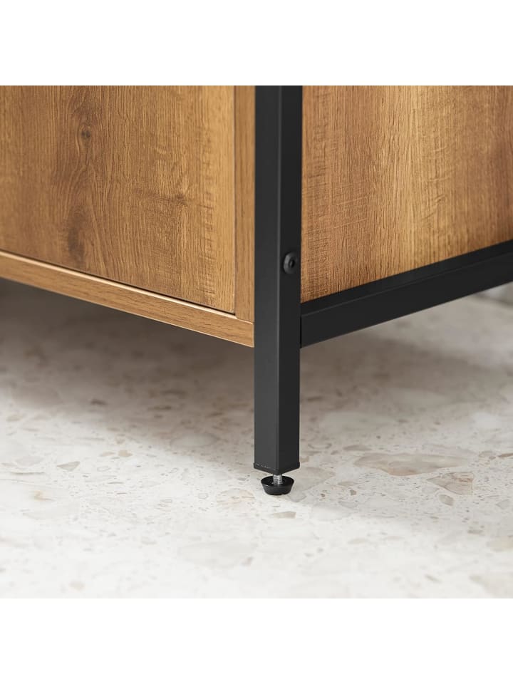 SoBuy Waschbeckenunterschrank in Braun - (B)60 x (H)60 x (T)30cm günstig kaufen onesize