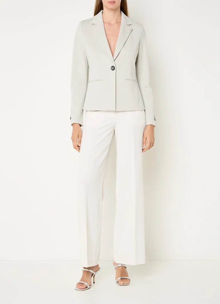 Beaumont Petit blazer with shoulder pads and lurex