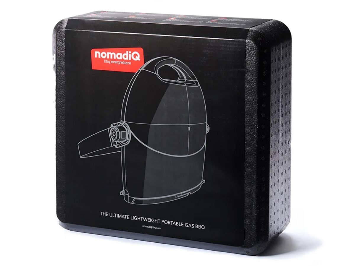 nomadiQ kompakter tragbarer Tisch-Gasgrill