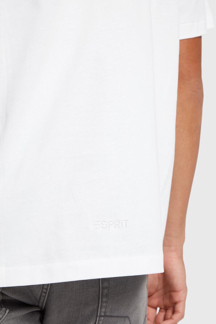 T-Shirt mit abgesetztem Landschafts-Print