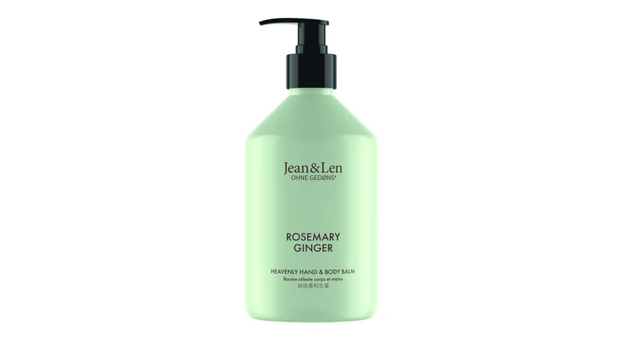 Jean&Len Hand & Body Balm Rosemary/Ginger 500 ml