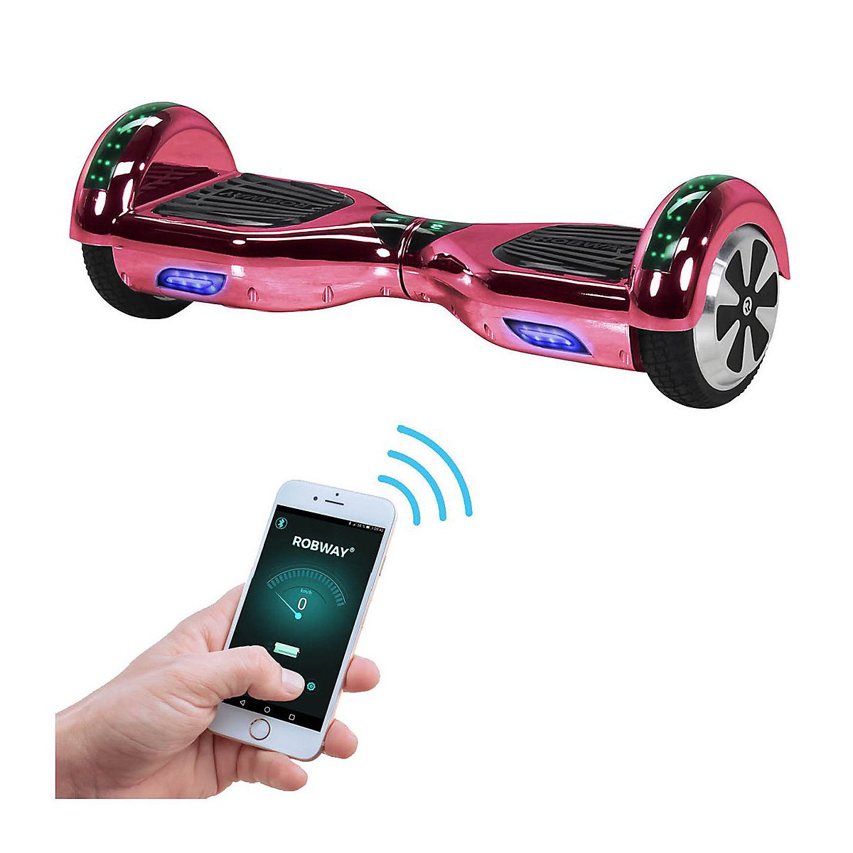 Kinder Elektrofahrzeuge E-Balance Hoverboard W1 - 6,5 Zoll - 700 W - 15 km/h - App
