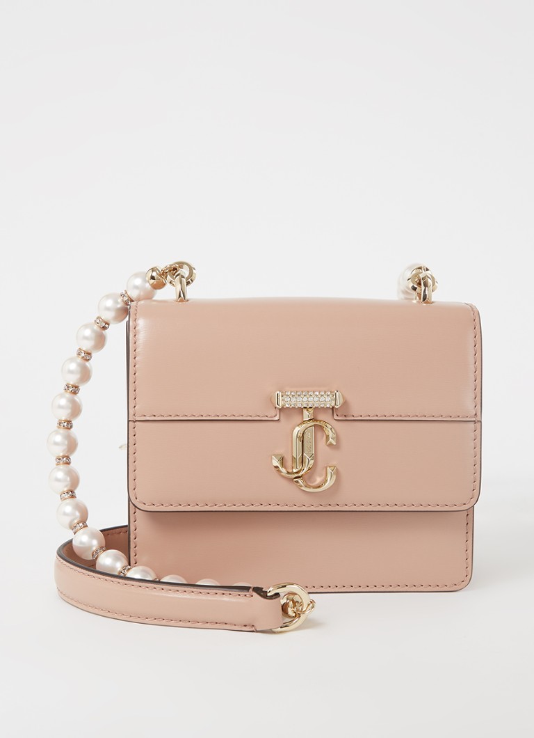Borsa a tracolla Jimmy Choo Varenne Quad XS in pelle
