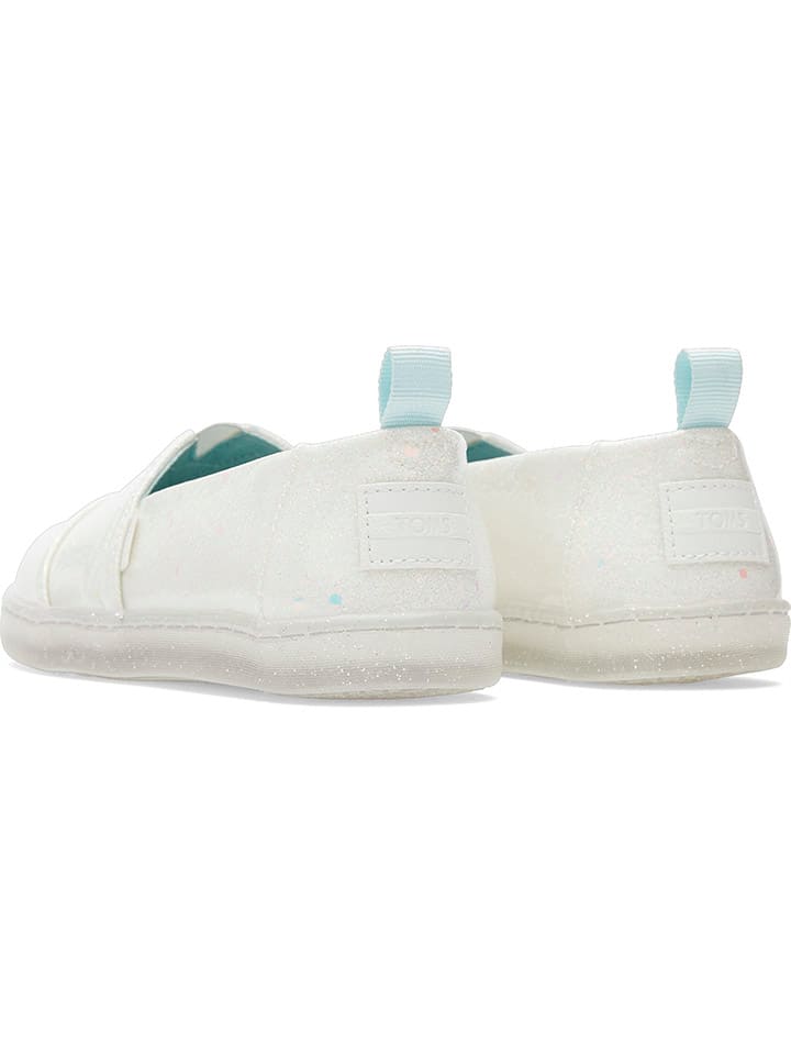 TOMS Slipper in Weiß günstig kaufen