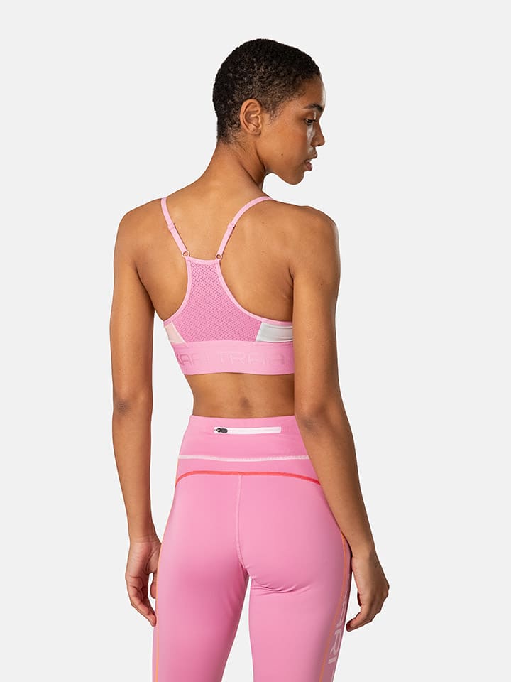 KARI TRAA Sport-Bustier in Rosa/ Hellblau günstig kaufen