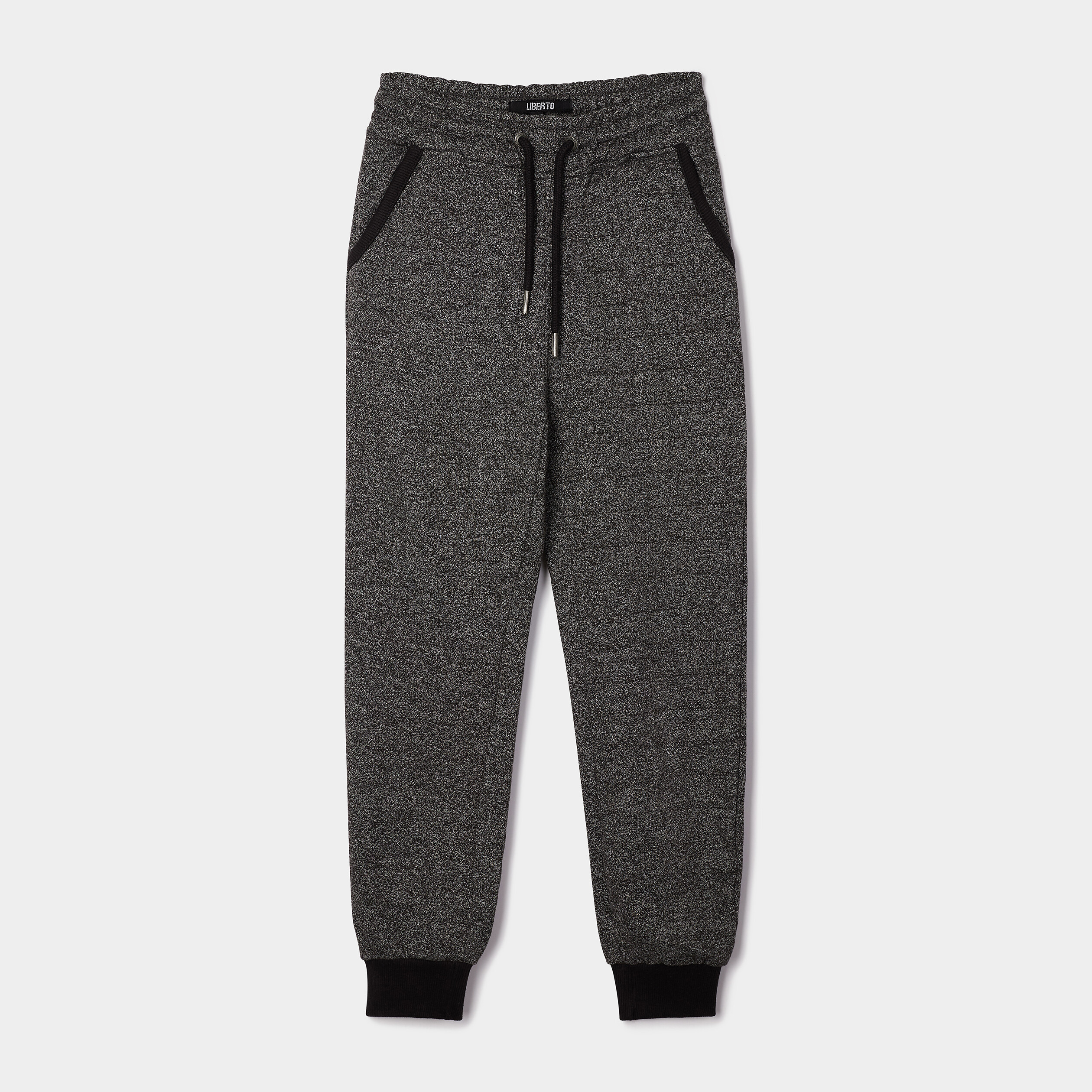 Joggings droit gris foncé garçon | La Halle