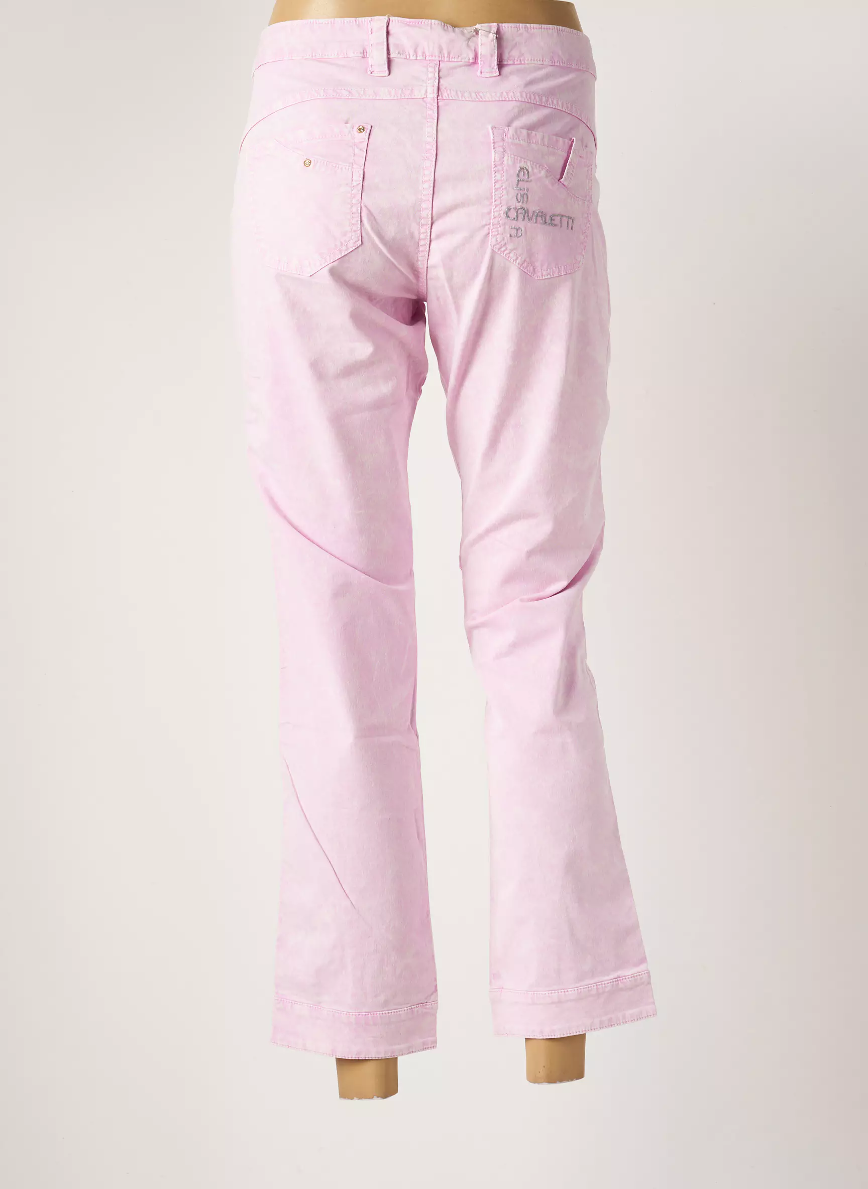 Elisa Cavaletti Pantalon7 8 Femme couleur rose