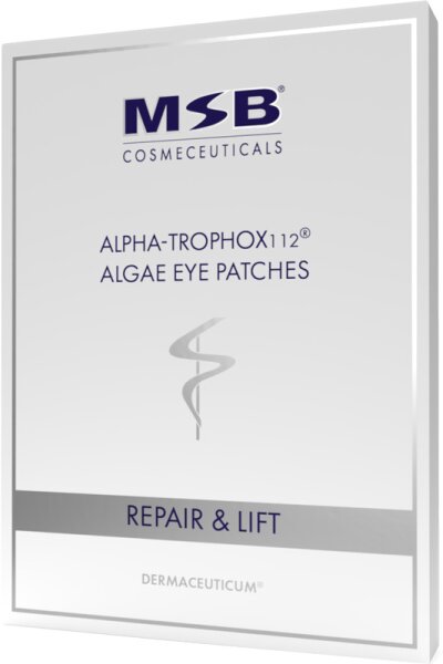 MSB Cosmeceuticals Repair & Lift Alpha-Trophox112 Algae Eye Patches Augenpads