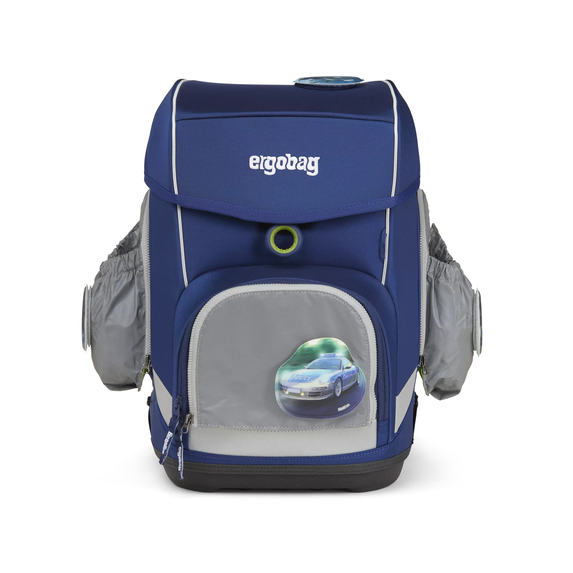 ergobag Seitentaschen Zip-Set Silber
