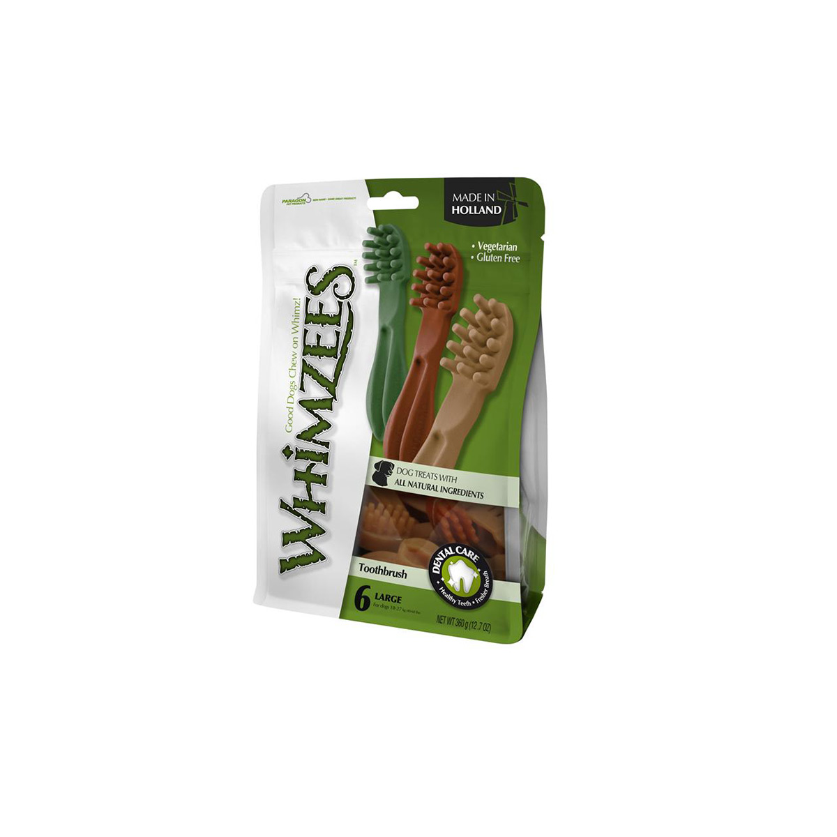 Whimzees Snack Toothbrush/Zahnbürste 360g kaufen bei ZooRoyal