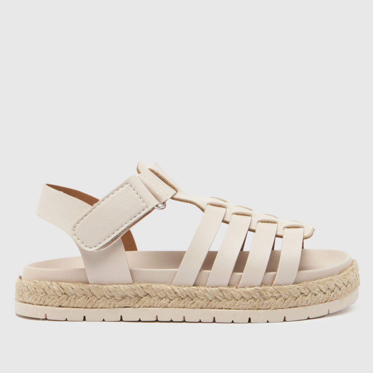 Schuh sandali za malčke Tula Fisher v beli barvi