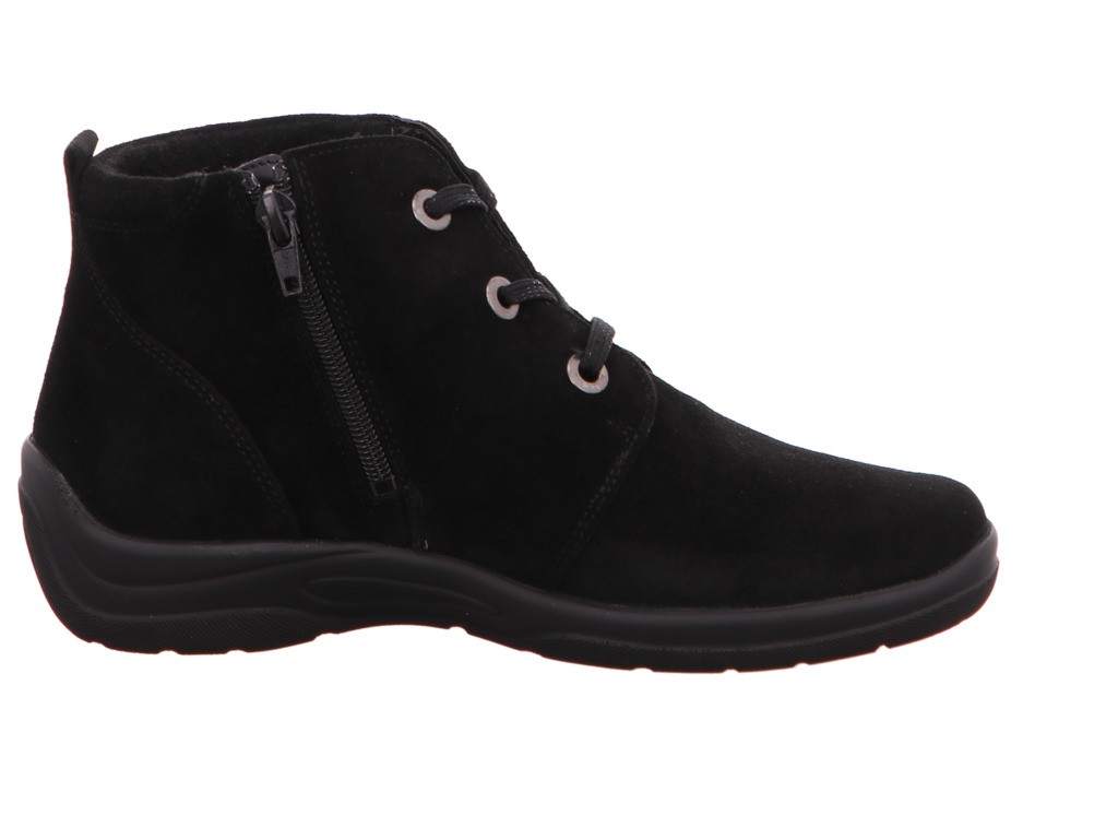 WALDLÄUFER Winterstiefel schwarz