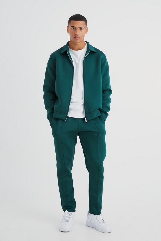Scuba Harrington-Jacke & Jogginghose