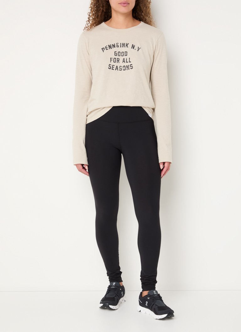 Penn & Ink High waist training leggings with stretch