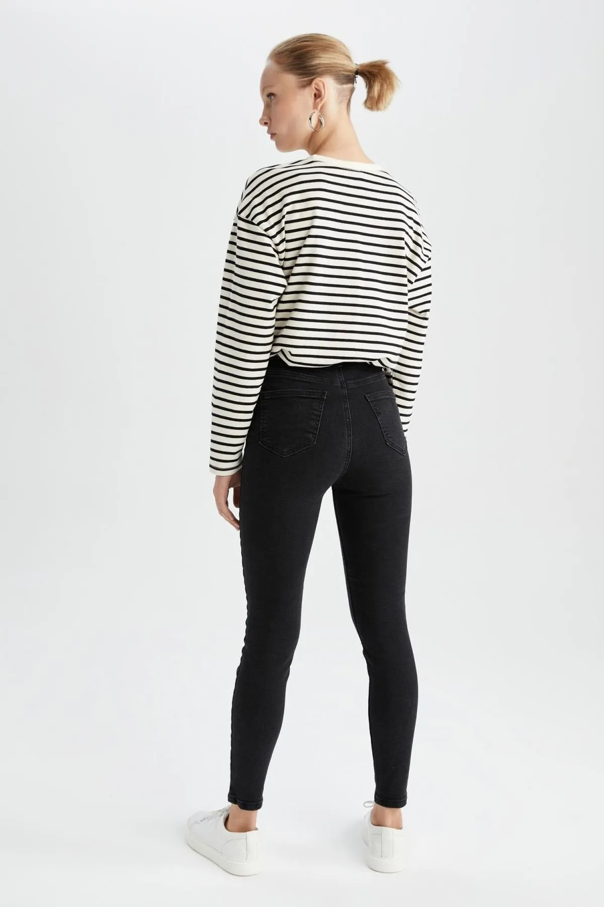 DeFacto  Super Skinny Fit Jeanshose mit hoher Taille