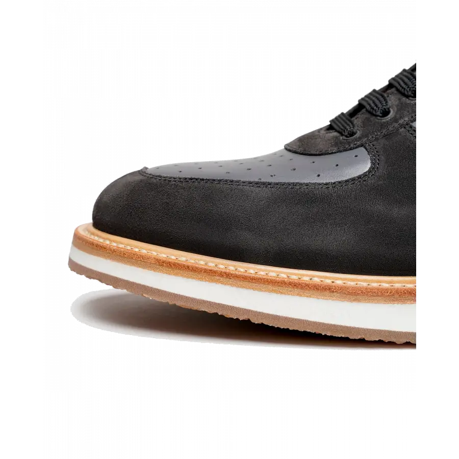 Heinrich Dinkelacker - Sneaker low LONDON NP Kalbsleder - grau