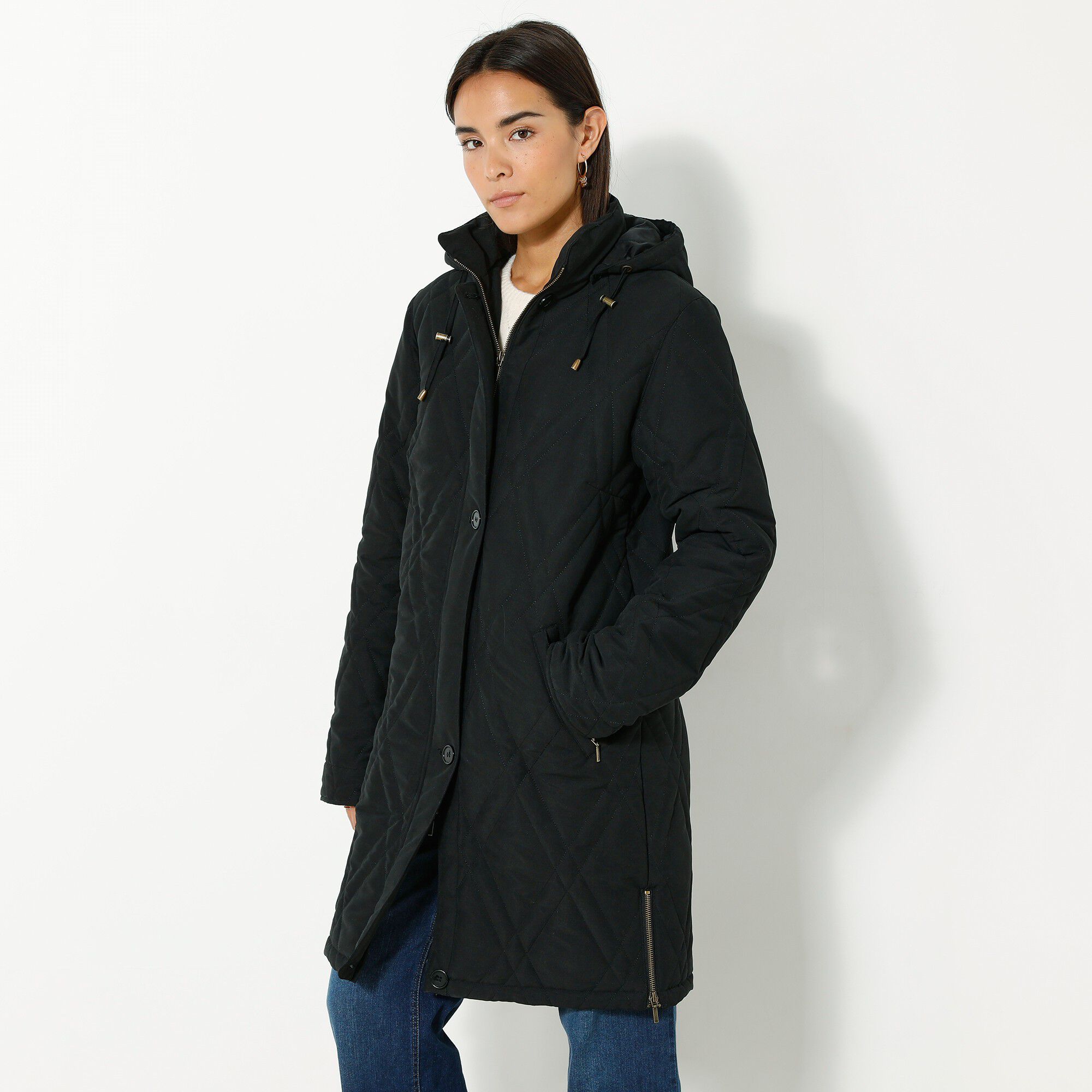 Parka matelassée microfibre