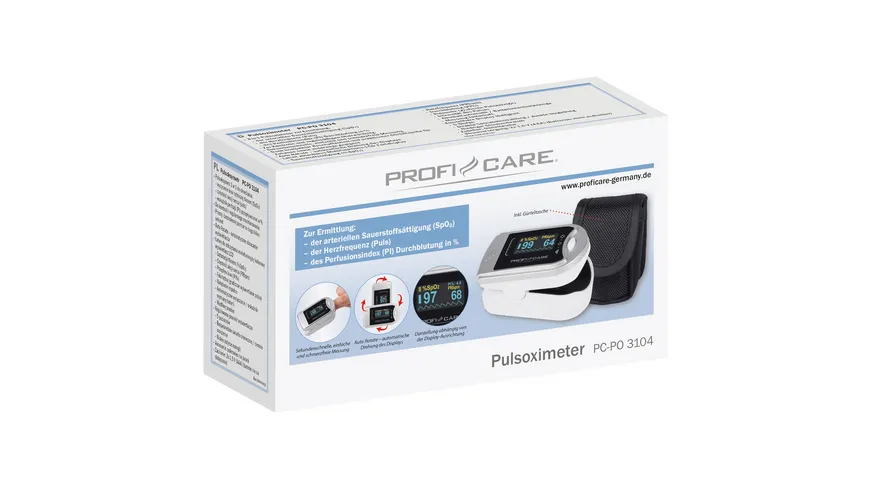 ProfiCare Pulsoximeter PC-PO 3104