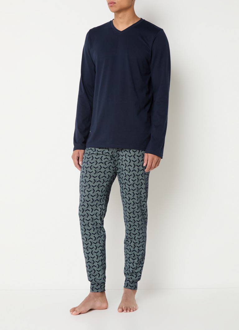 Schiesser Pyjama set with print