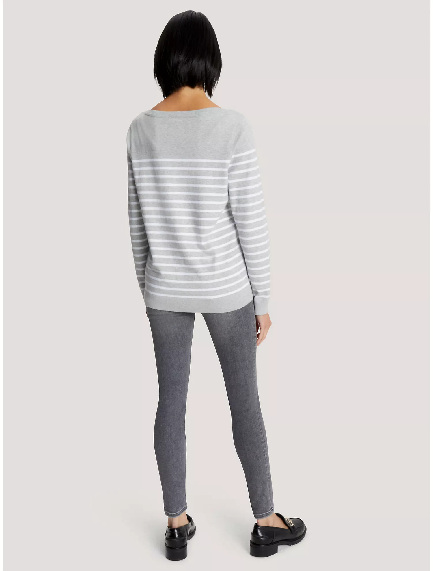 Stripe Boatneck Sweater