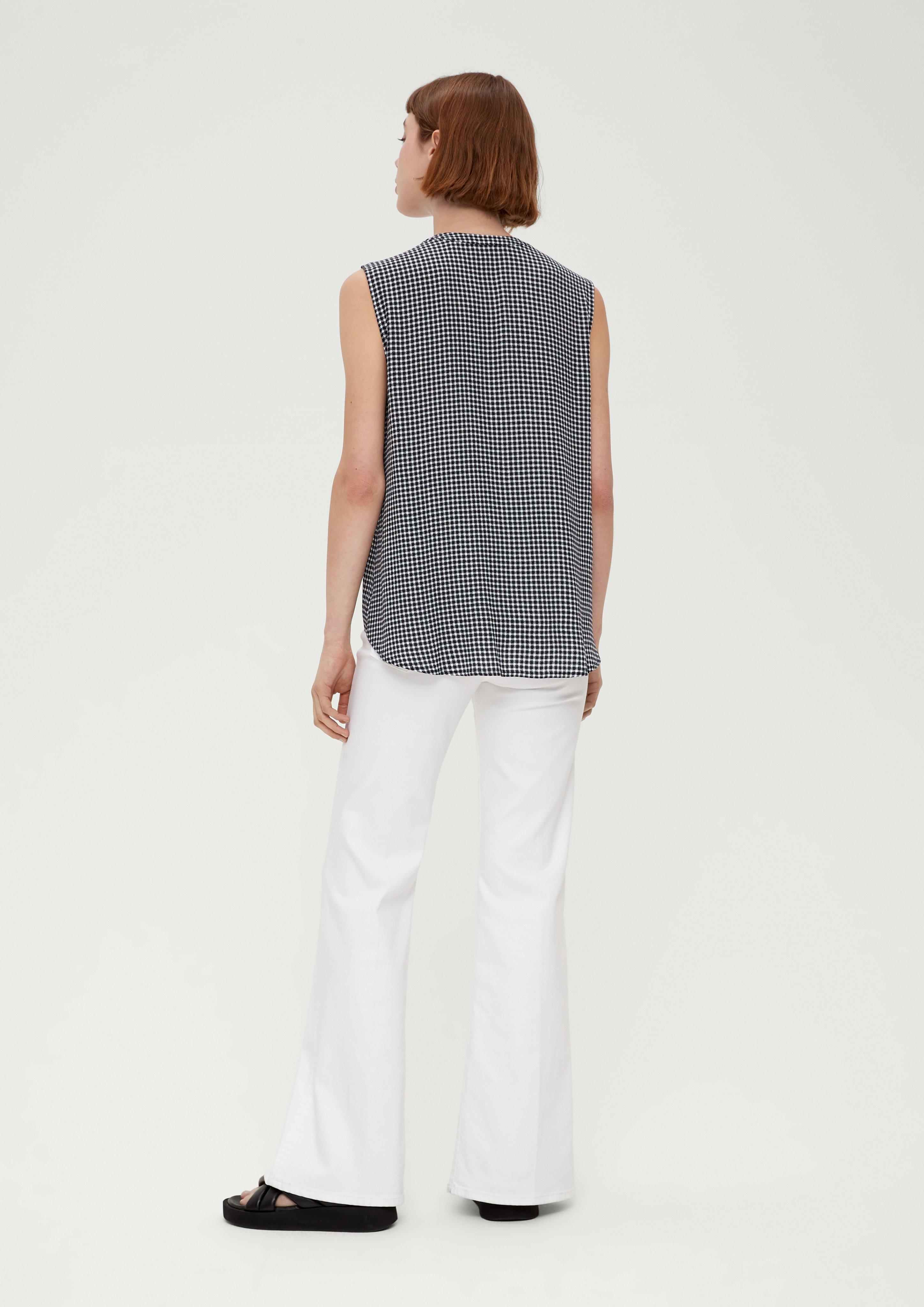 Viskosebluse mit Crêpestruktur  2131884-99N2