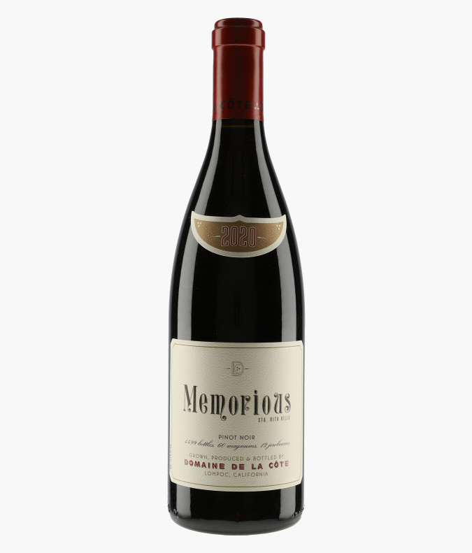 Memorious Pinot Noir 2020LA COTE