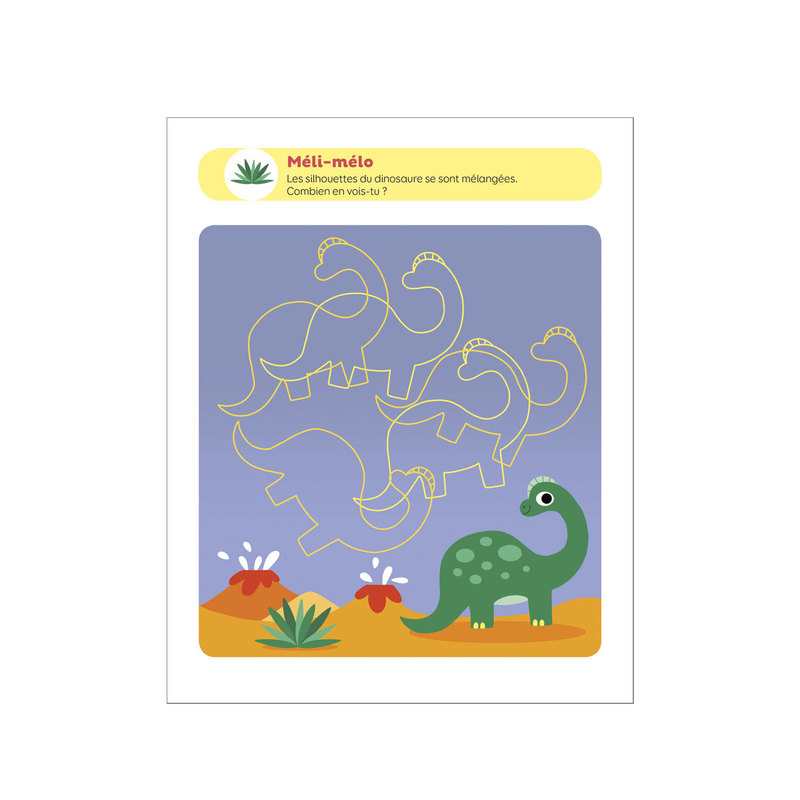 Livre 50 jeux pour mes 4 ans - Lito