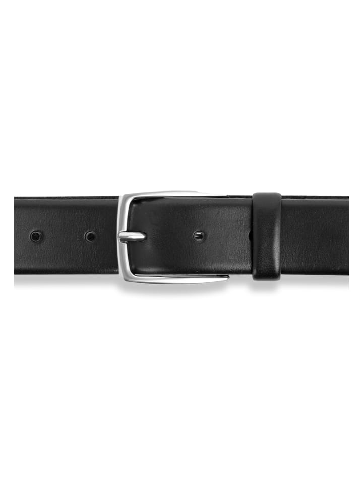 Roy Robson Ledergürtel Eleganter Business Ledergürtel in SCHWARZ günstig kaufen