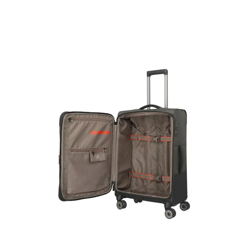 Travelite CROSSLITE Trolley M (66 cm) - Oliv