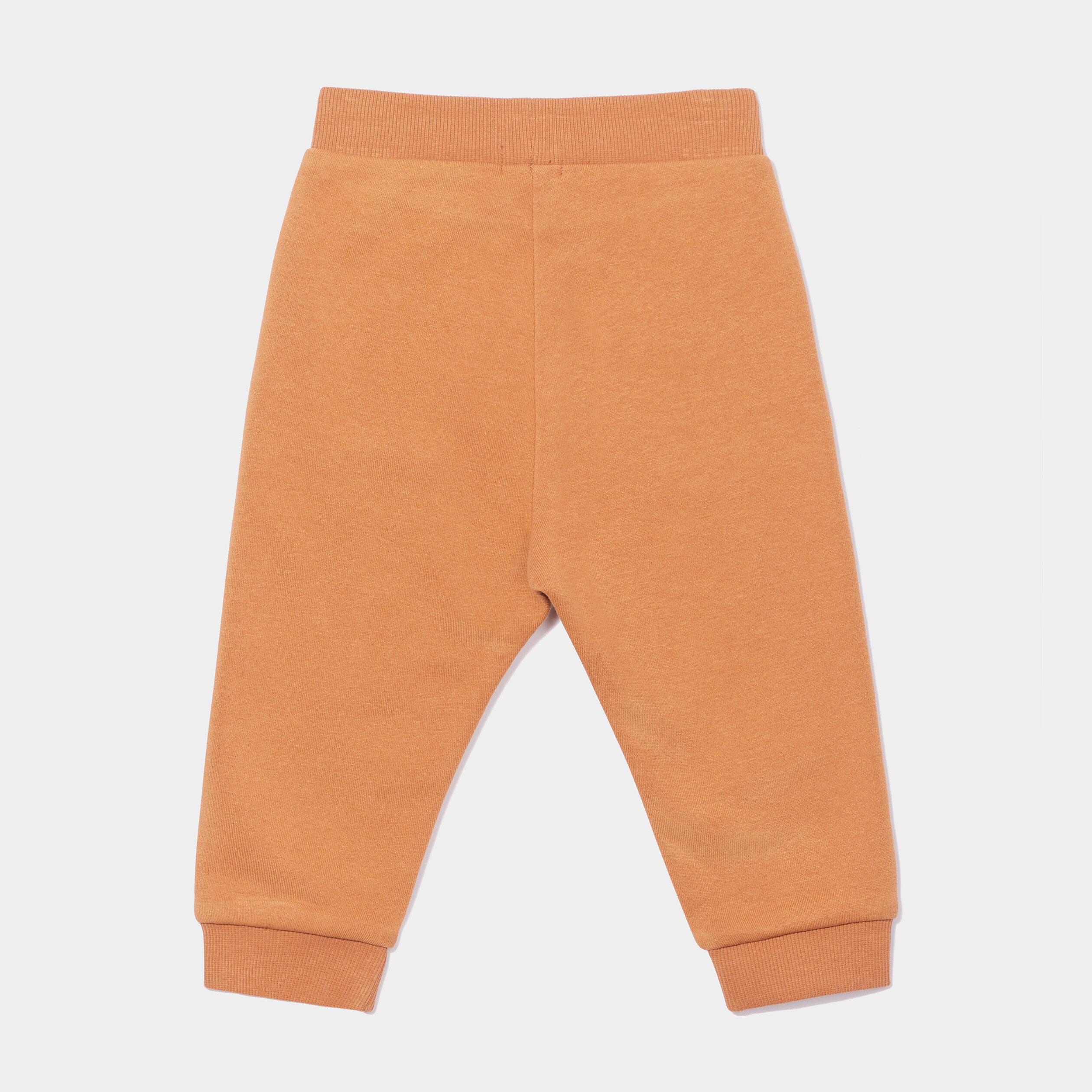 Pantalon de jogging à poches marron cognac bébé garçon | La Halle