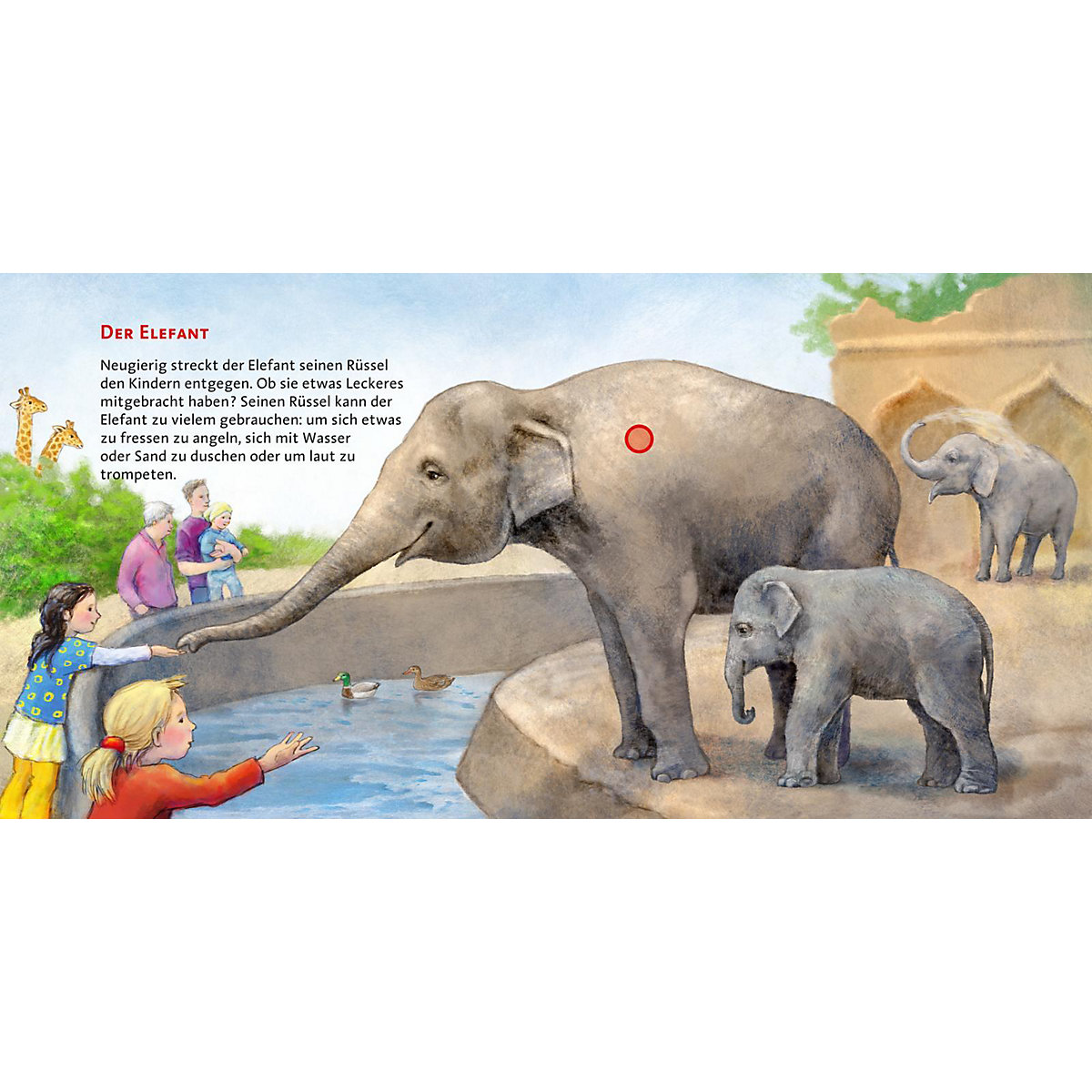 Hör mal: Im Zoo, Soundbuch mit Tiergeräuschen