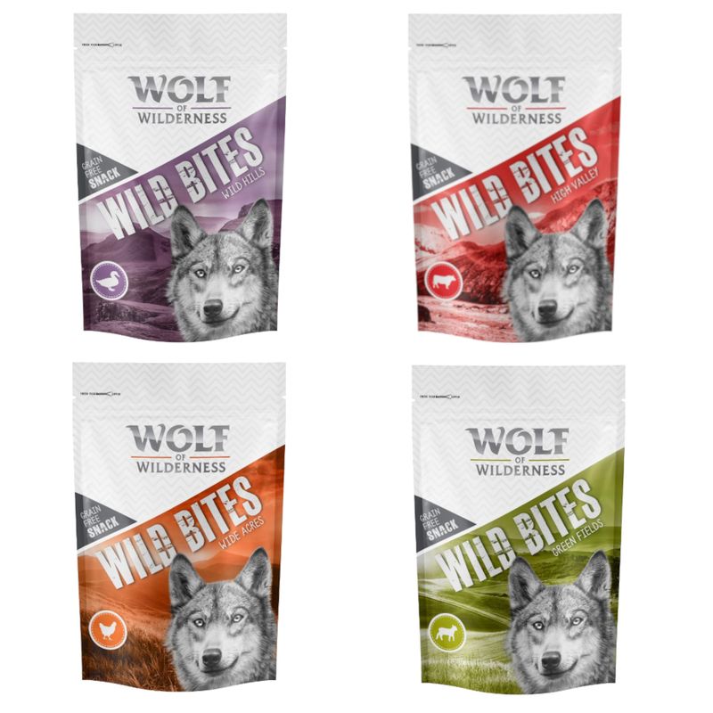 Probierpaket Wolf of Wilderness Snack - Wild Bites