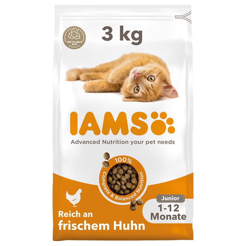 IAMS Advanced Nutrition Kitten mit Frischem Huhn