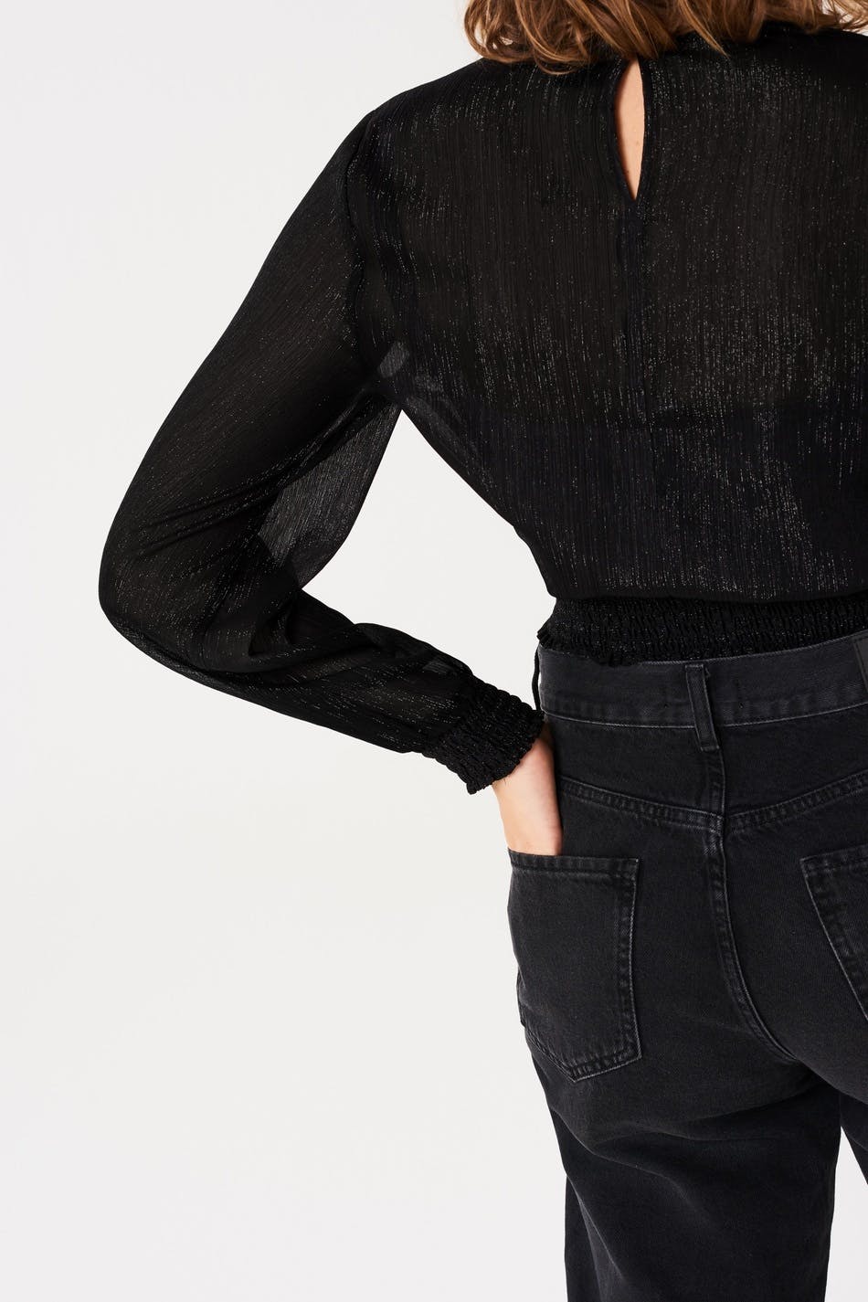 Paris smock blouse