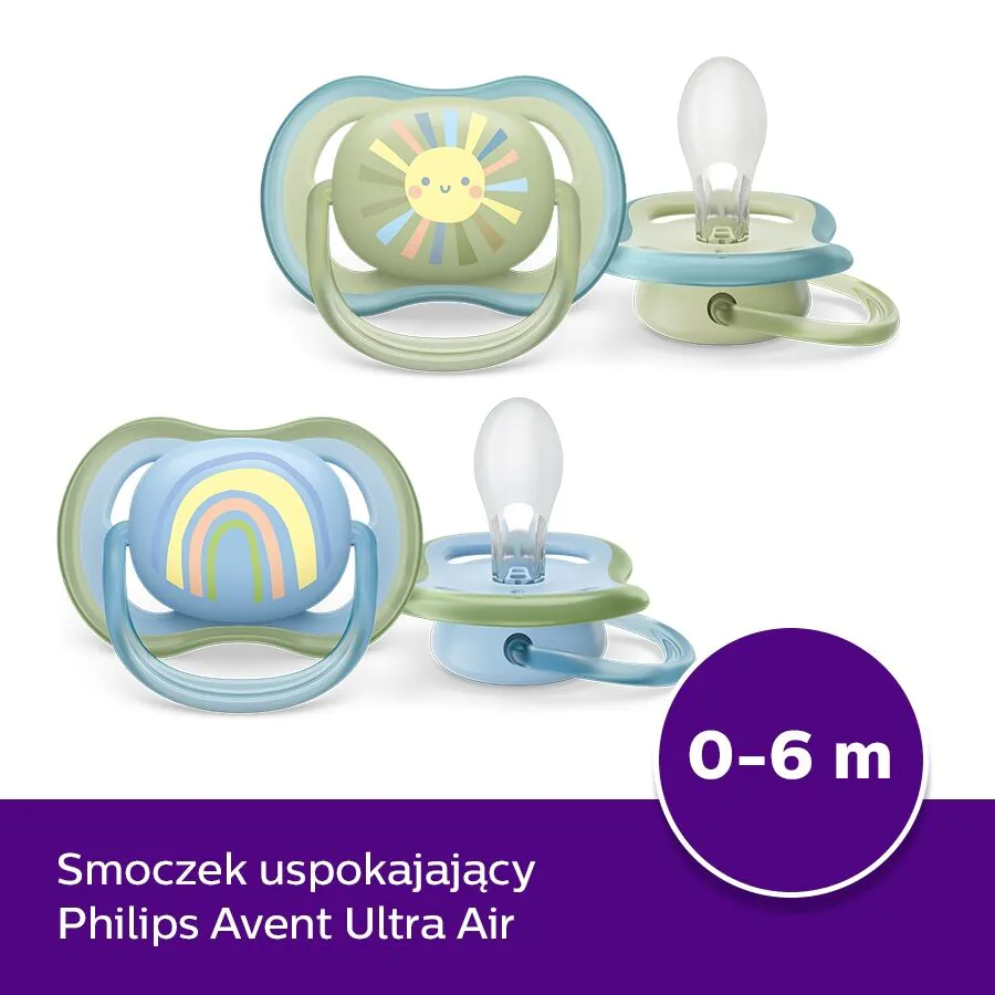 Πιπίλα Avent Ultra Air 0-6 μηνών, unisex