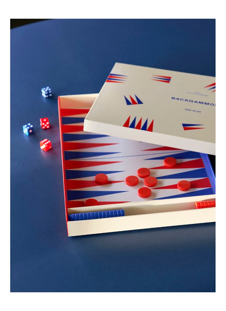 Hay Play Backgammon board game