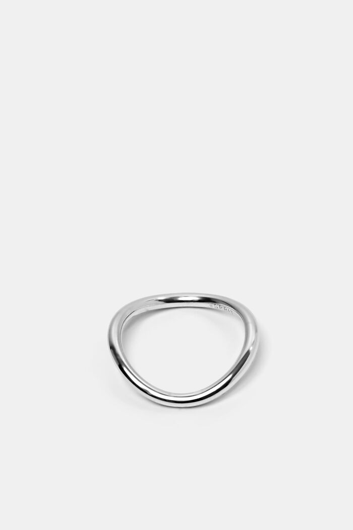 Geschwungener Ring aus Sterlingsilber