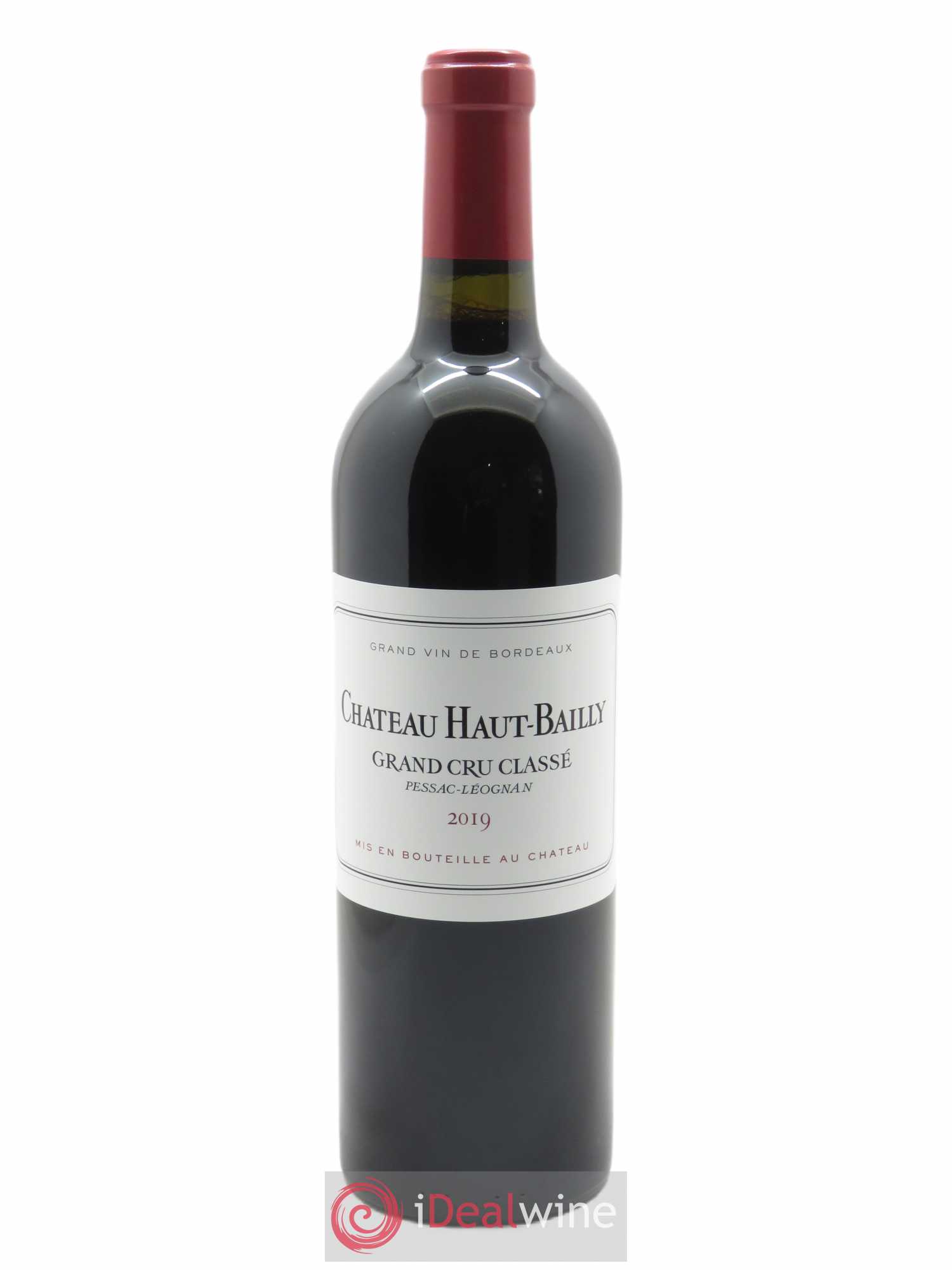 Château Haut-Bailly Cru Classé de Graves (CBO à partir de 6 BTS) 2019 - Lot de 1 Bouteille