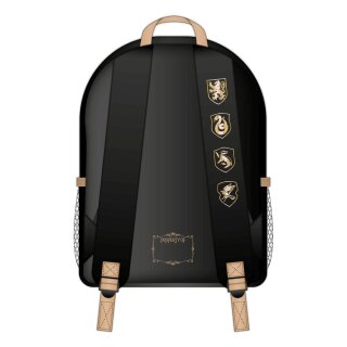 Harry Potter Rucksack Schwarz & Beige Hogwarts