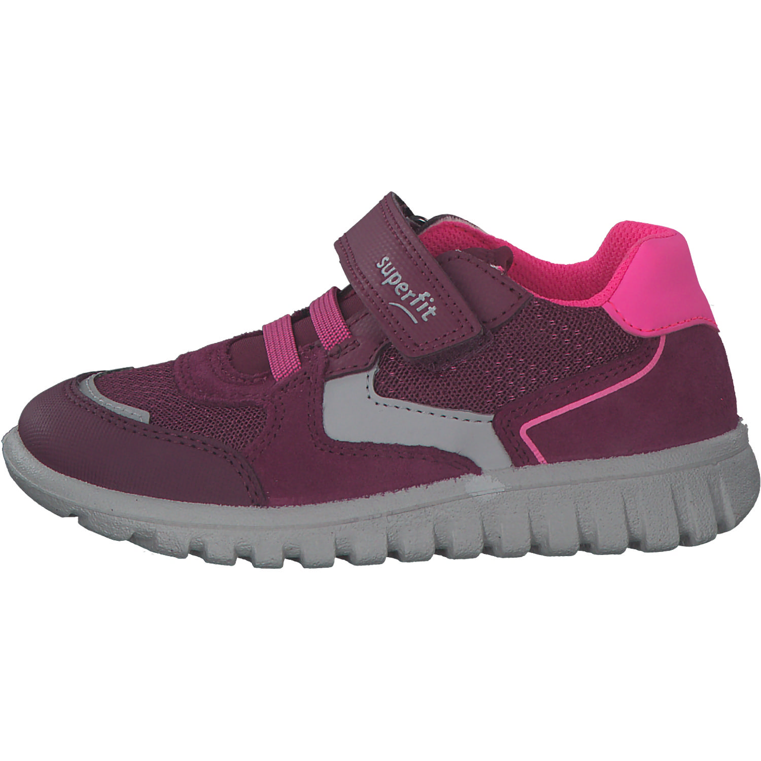 Superfit SPORT7 MINI 06195, Halbschuhe (Kinder), Kinder, rot/rosa