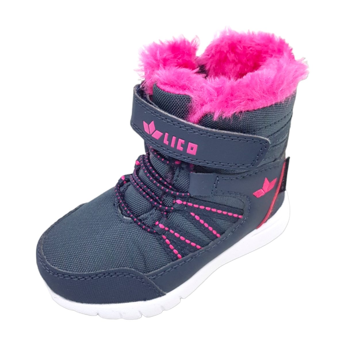 Lico Shalby VS 600067 Grau marine/ pink