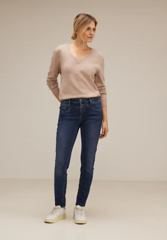 Street One Slim Fit Thermo Jeans