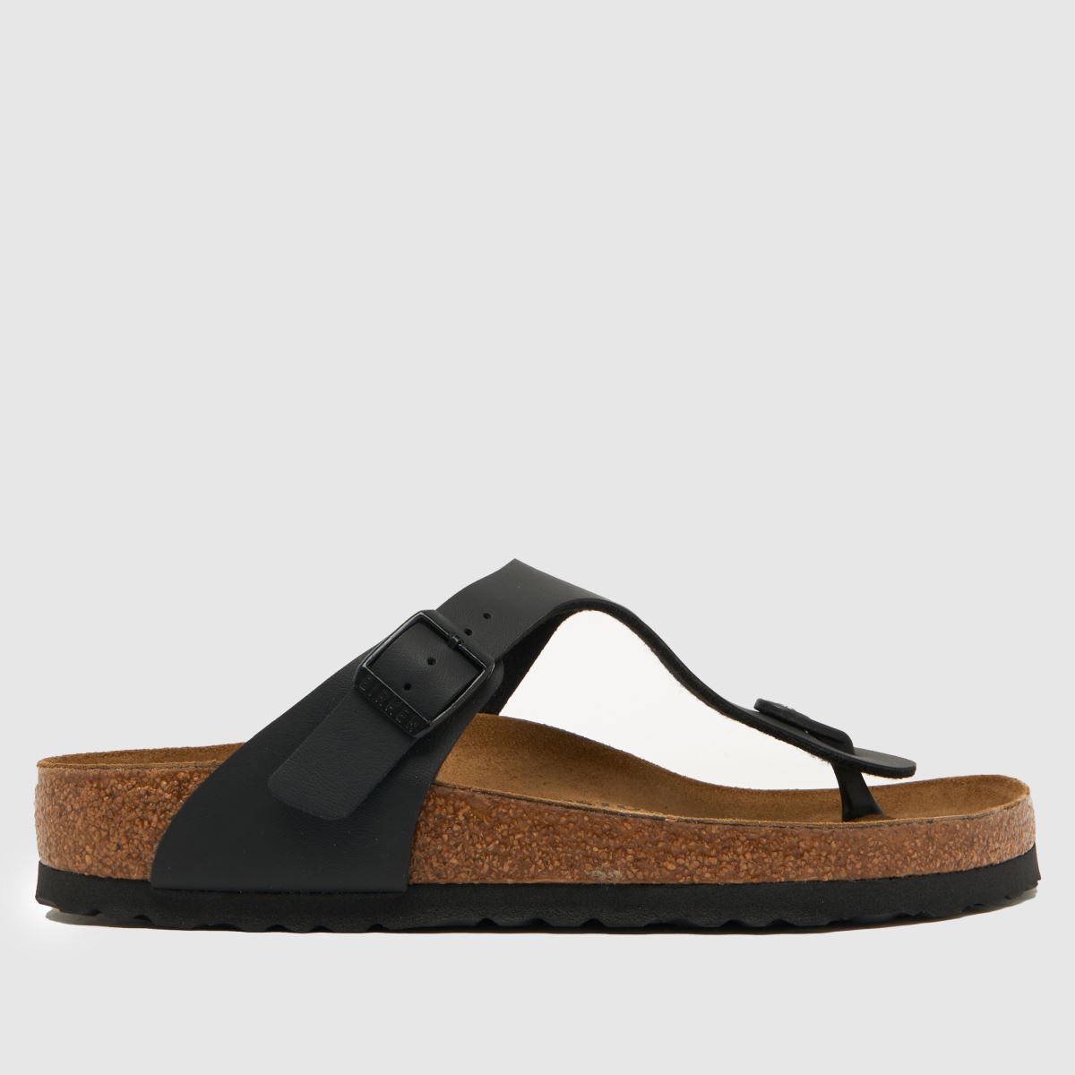 BIRKENSTOCK gizeh szandálok fekete színben