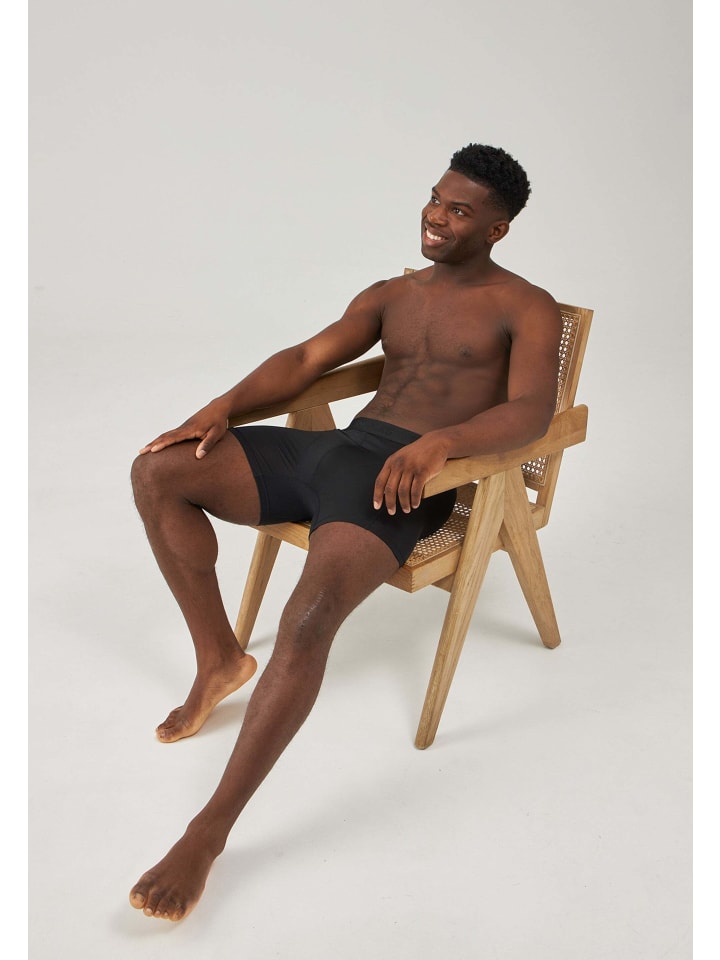 SNOCKS Performance Boxershorts 3 Stück in Schwarz günstig kaufen