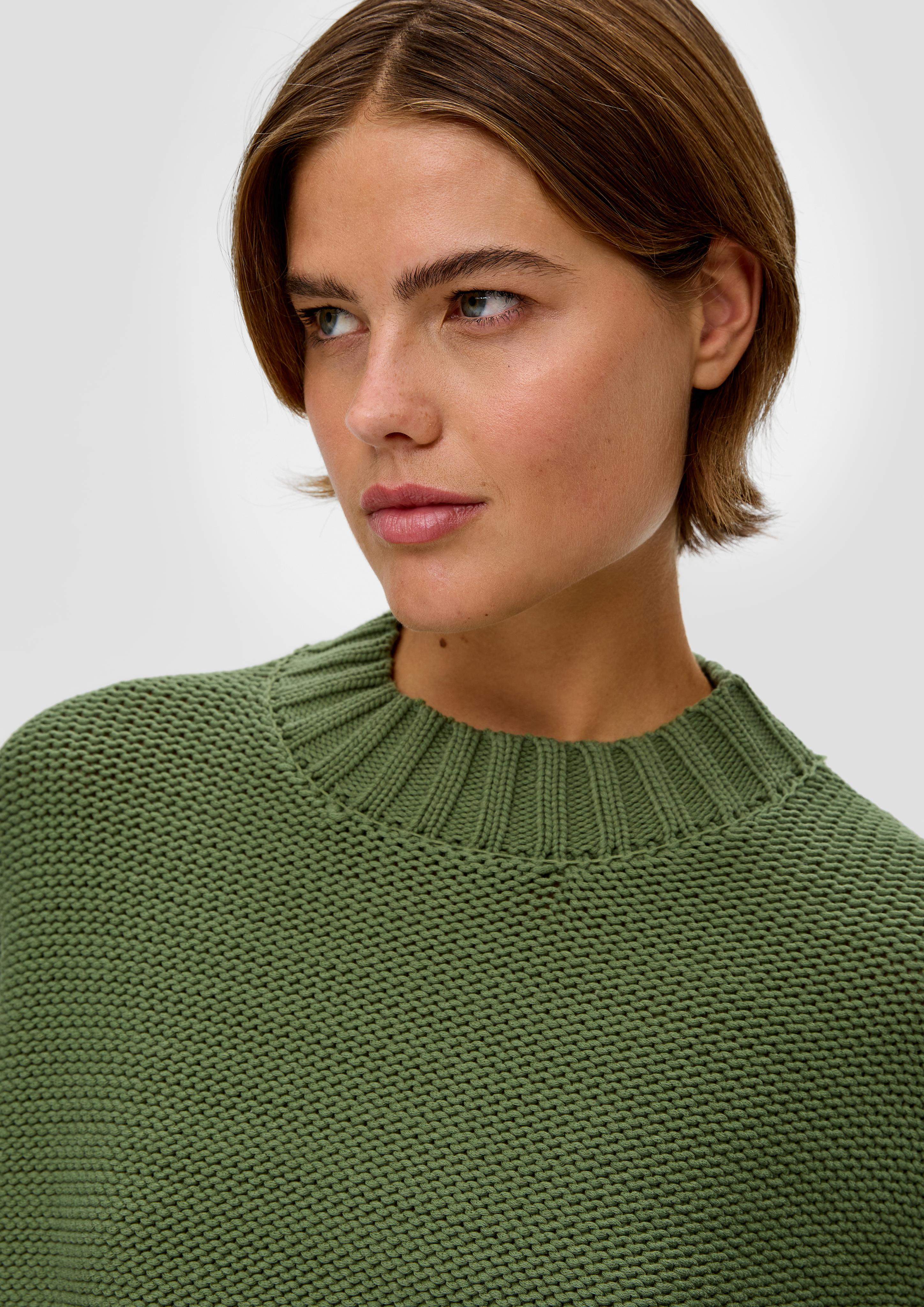 Strickpullover mit Crew Neck  2136016-7834