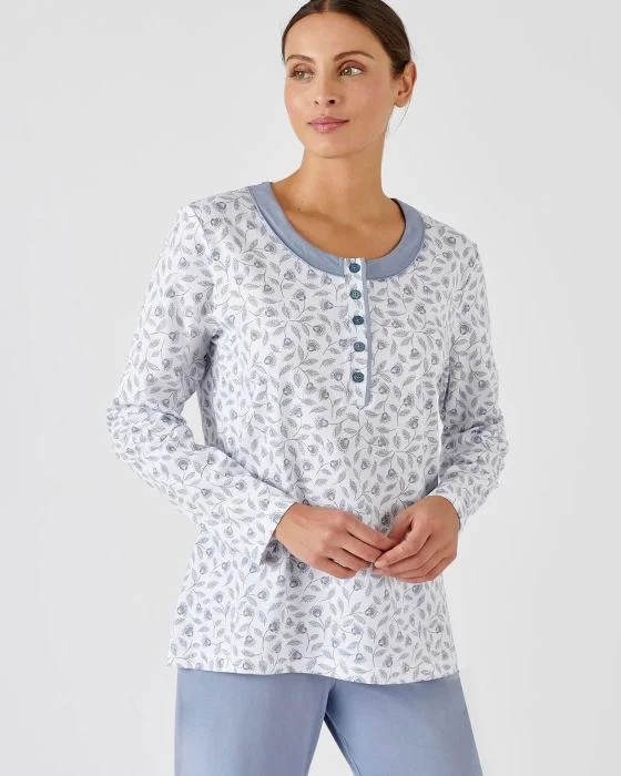 Pyjama jersey manches longues